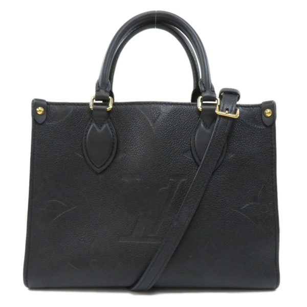 45727010 1 Louis Vuitton On The Go PM Amplant Black Handbag