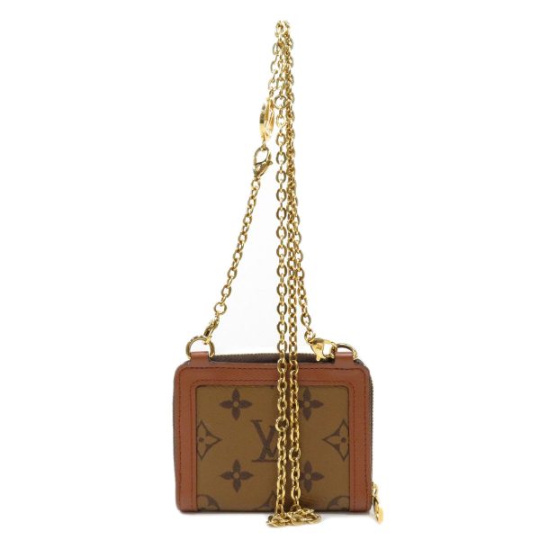 45805010 2 Louis Vuitton Mini Portefeuille Compact Dauphine Chain Monogram