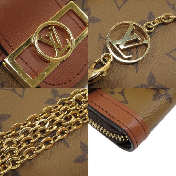 45805010 9 combine Louis Vuitton Mini Portefeuille Compact Dauphine Chain Monogram