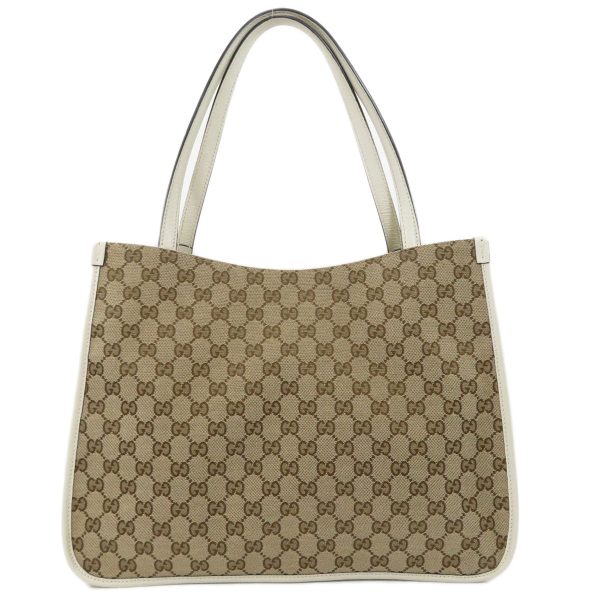 45814013 2 Gucci Horsebit GG Tote Bag Canvas Shoulder Bag