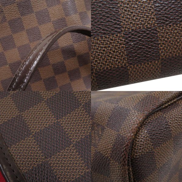 45820181 12 combine Louis Vuitton Neverfull MM Damier Ebene Tote Bag Canvas