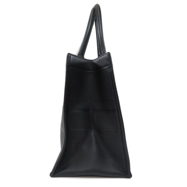 45914170 3 Christian Dior Book Tote Bag Calf Black