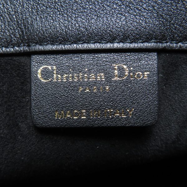 45914170 6 Christian Dior Book Tote Bag Calf Black