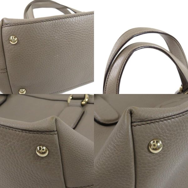 45914546 15 combine Gucci Soho Shoulder Bag Calf Leather Beige