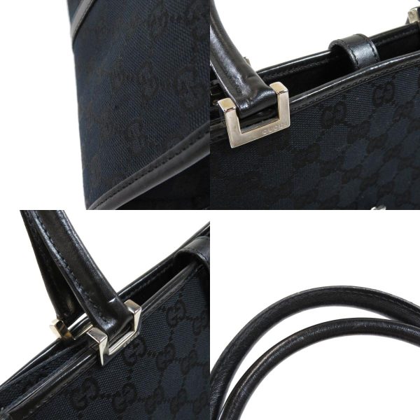 46107252 15 combine Gucci Jackie Bag GG Handbag Canvas Womens Black