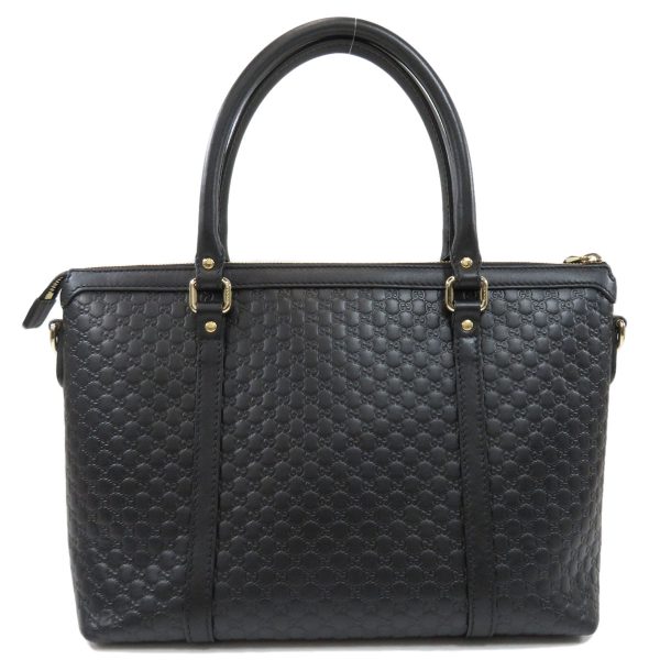 46114087 2 Gucci Micro Shima Tote Bag Leather Black