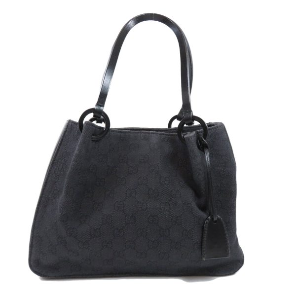 46114518 1 Gucci GG Shoulder Bag Canvas Black