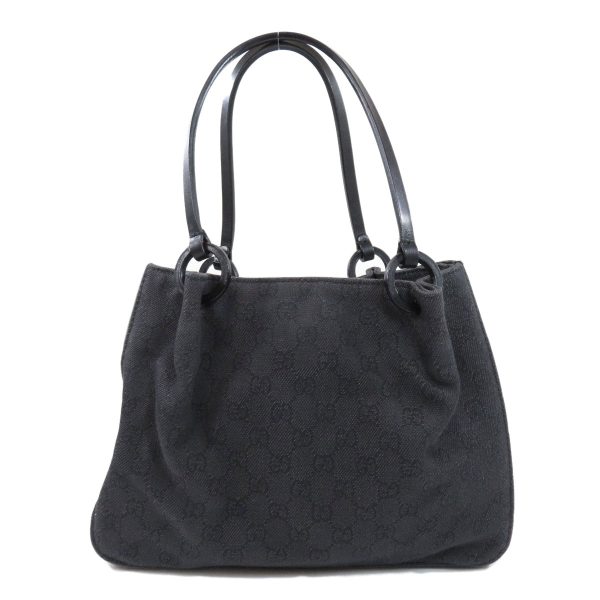 46114518 2 Gucci GG Shoulder Bag Canvas Black