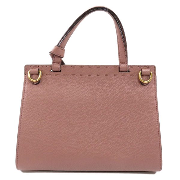 46125028 2 Gucci GG Marmont 2way Handbag Leather Pink