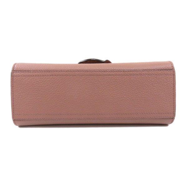46125028 4 Gucci GG Marmont 2way Handbag Leather Pink