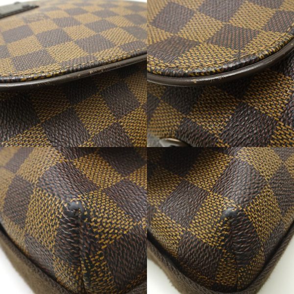 5 Louis Vuitton Damier Brooklyn MM Ebene Shoulder Bag Brown