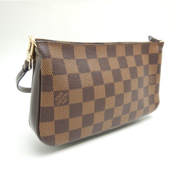 5 Louis Vuitton Damier Navona Ebene Accessory Pouch Brown