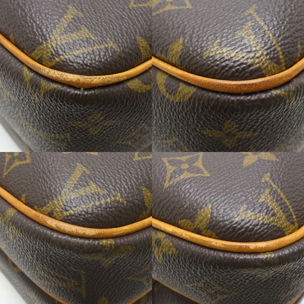 5 Louis Vuitton Monogram Reporter PM Brown Shoulder Bag