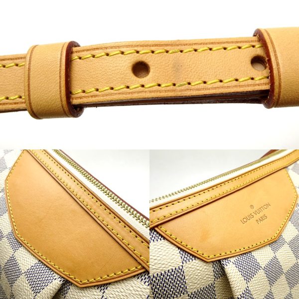 5 Louis Vuitton Damier Azur Siracusa PM Diagonal Shoulder Bag