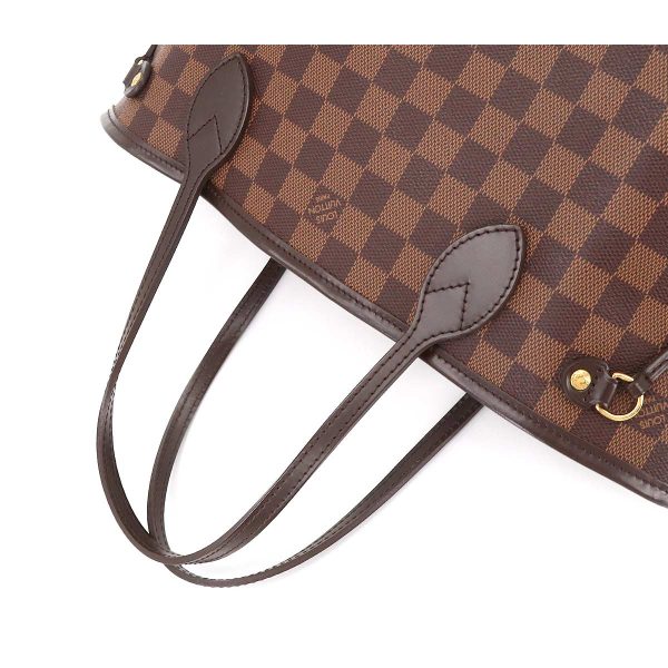 5 Louis Vuitton Damier Neverfull PM Tote Bag Ebene