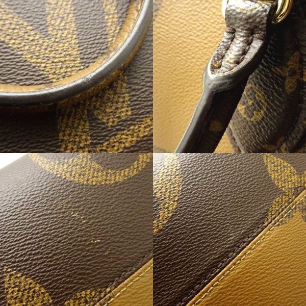 5 Louis Vuitton Monogram Giant Reverse On The Go MM Brown