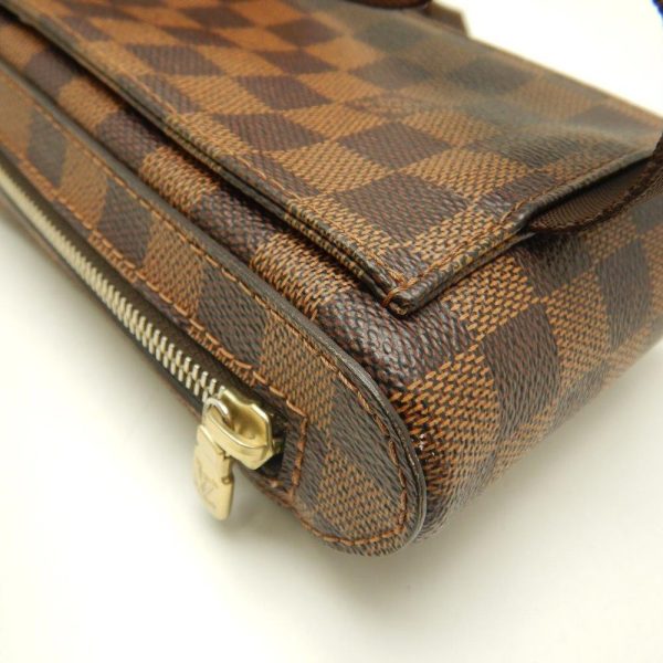 5 Louis Vuitton Damier Jeronimos Ebene Body Bag Brown