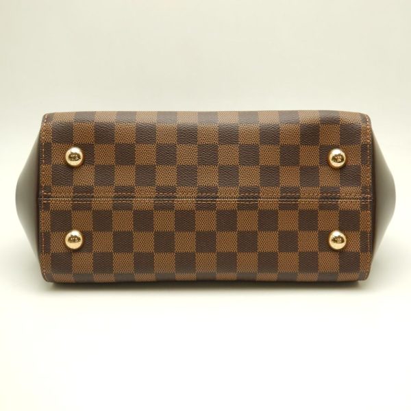 5 Louis Vuitton Damier Rivoli BB Handbag Brown