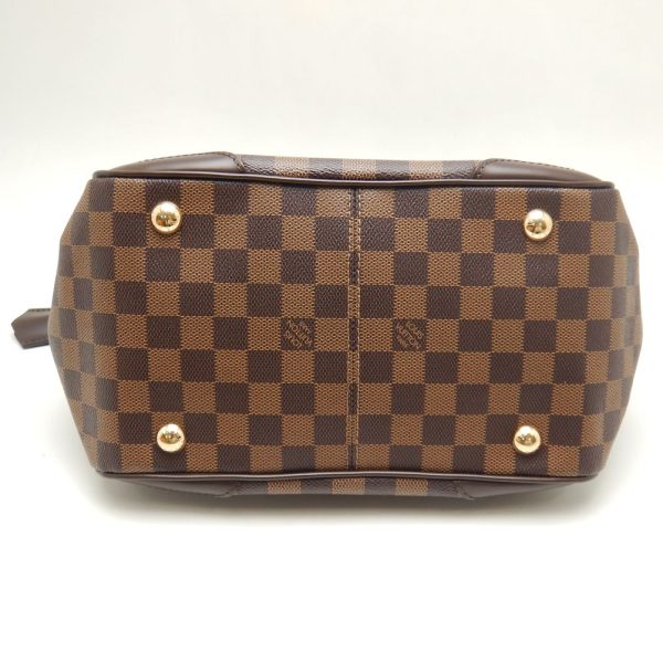 5 Louis Vuitton Damier Verona PM Handbag Brown