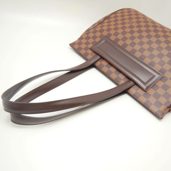 5 Louis Vuitton Damier Parioli PM Tote Bag Brown