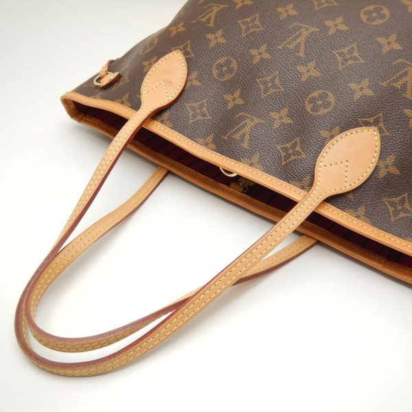 5 Louis Vuitton Monogram Neverfull PM Tote Bag Pivoine