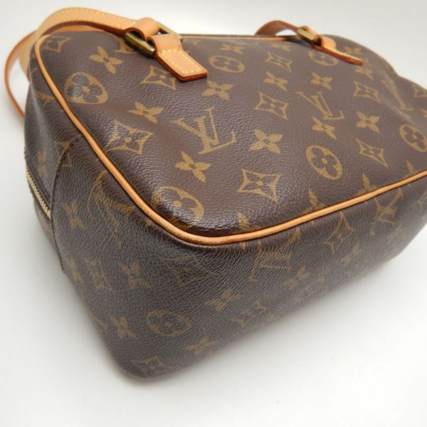 5 Louis Vuitton Monogram Cite MM Shoulder Bag Brown