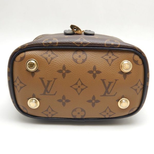 5 Louis Vuitton Vanity PM Handbag Monogram Reverse Brown