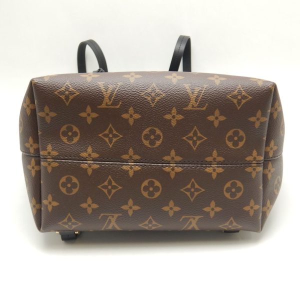 5 Louis Vuitton Monogram Montsouris PM Backpack Brown