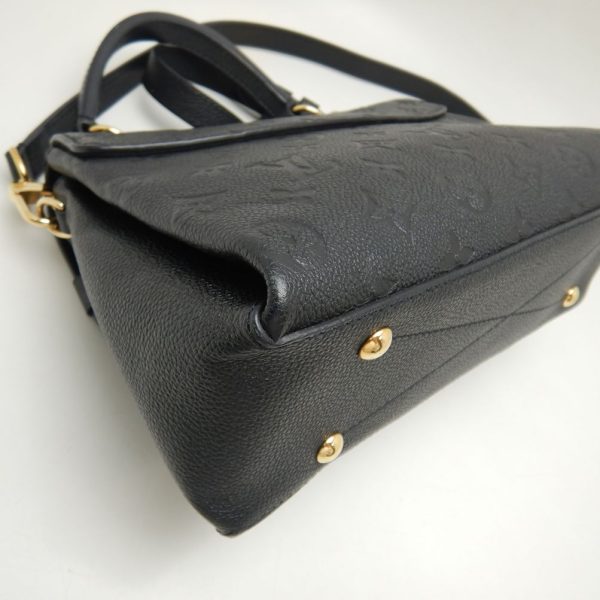 5 Louis Vuitton Georges BB Handbag Emplant 2WAY Noir