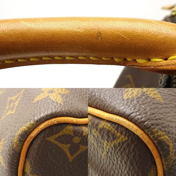 5 Louis Vuitton Monogram Speedy 30 Handbag Brown