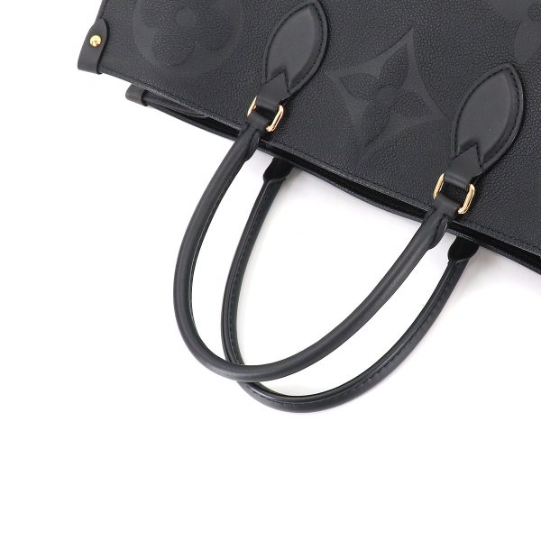 5 Louis Vuitton Monogram Emplant Onthego GM 2 Way Tote Shoulder Bag Noir