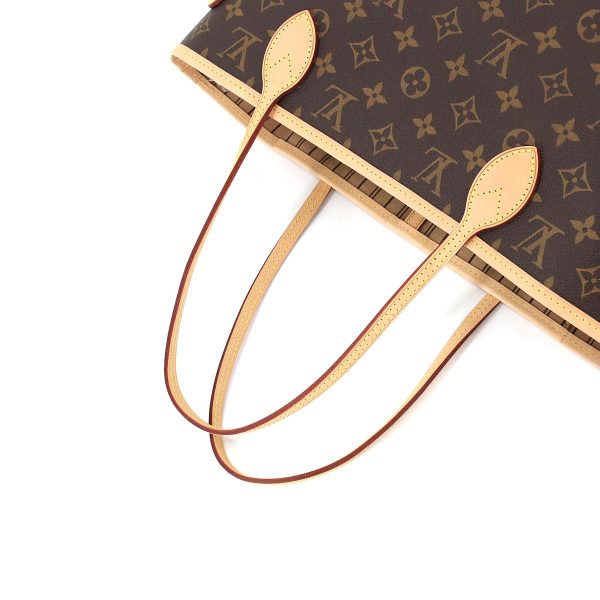 5 Louis Vuitton Monogram Neverfull MM Tote Bag Brown Gold Hardware