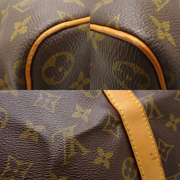 5 Louis Vuitton Monogram Keepall 45 Boston Bag Brown