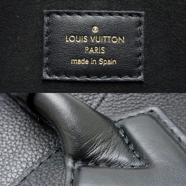 5 Louis Vuitton Monogram On My Side PM 2Way Bag Noir Brown Black