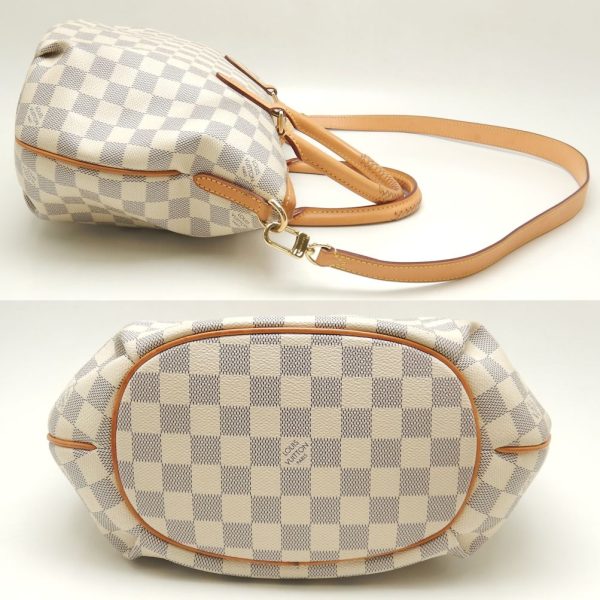 5 Louis Vuitton Damier Azur Riviera PM Handbag