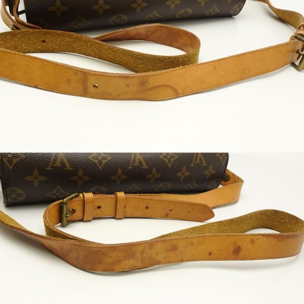 5 Louis Vuitton Monogram Cartesier Brown Diagonal Shoulder Bag