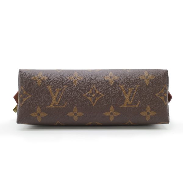 5 Louis Vuitton Pochette Cosmetic PM Cosmetic Pouch Monogram Brown