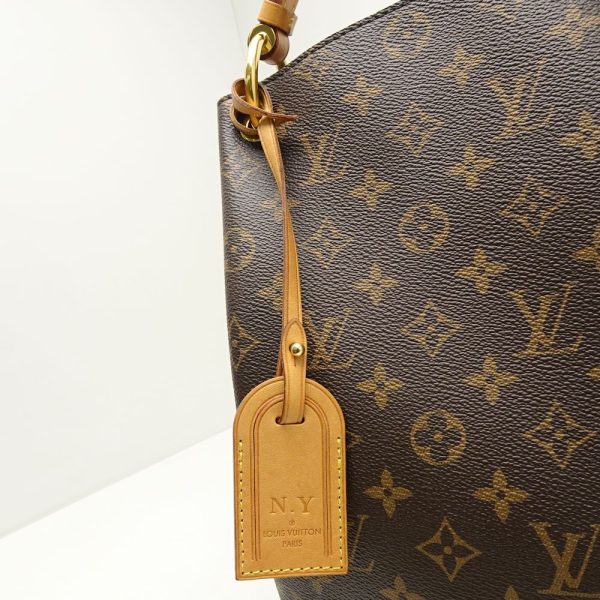 5 Louis Vuitton Monogram Graceful MM Pivoine Tote Bag