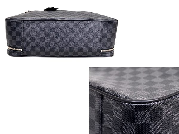 5 Louis Vuitton Overnight Bag Business Bag Damier Graphite