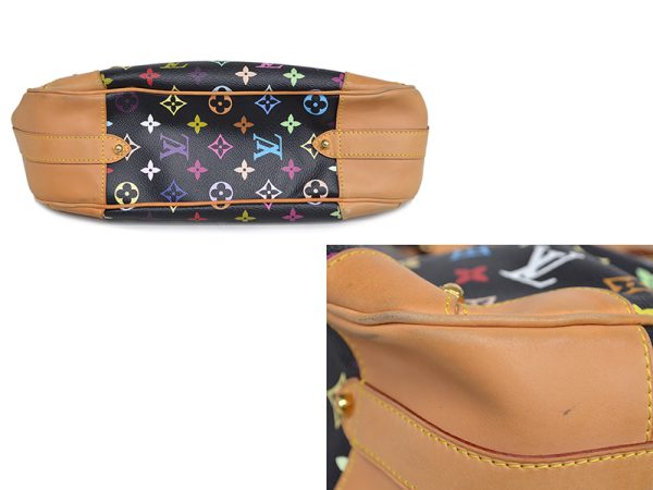 5 Louis Vuitton Greta Shoulder Bag Multicolor Black