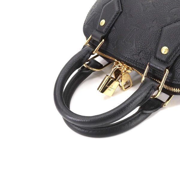 5 Louis Vuitton Monogram Emplant Neo Alma BB Shoulder Bag Leather Noir Black