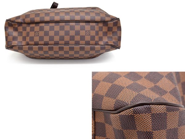 5 Louis Vuitton Evora MM Handbag Damier Ebene