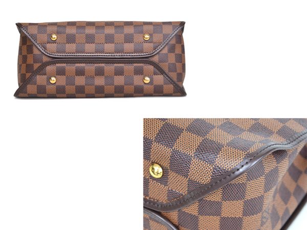 5 Louis Vuitton Duomo Bag Messenger Bag Damier Ebene Brown