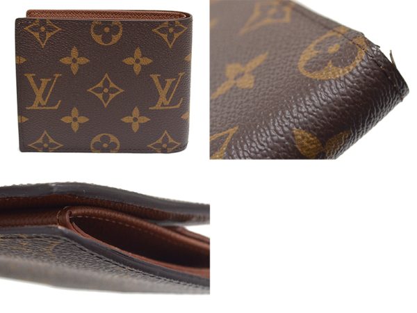 5 Louis Vuitton Portefeuil Marco NM Wallet Brown