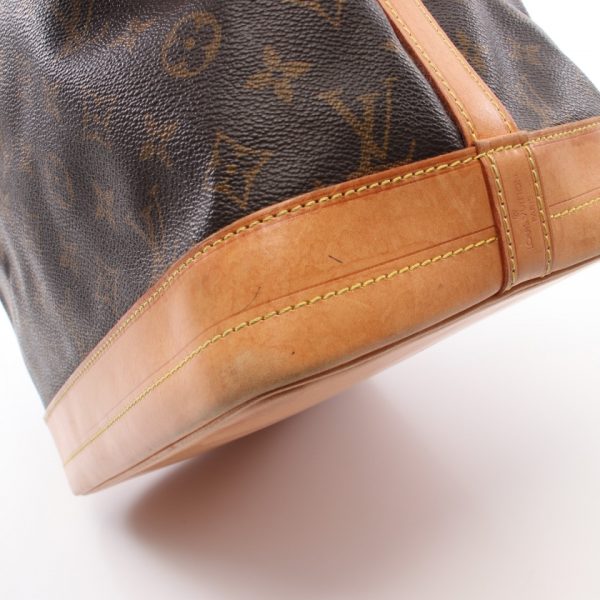 5 Louis Vuitton Monogram Shoulder Bag Leather Brown