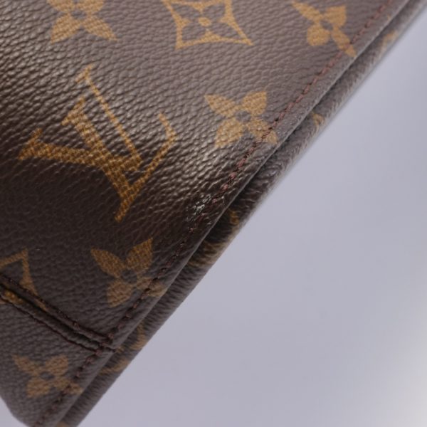 5 Louis Vuitton Luco Monogram Shoulder Bag Tote Bag Brown