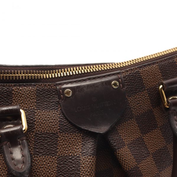 5 Louis Vuitton Sienna PM Damier Ebene Handbag Brown