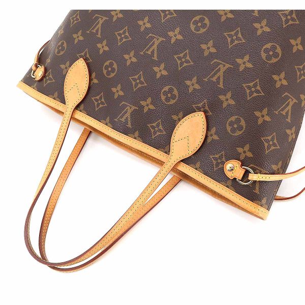 5 Louis Vuitton Monogram Neverfull PM Tote Bag Brown