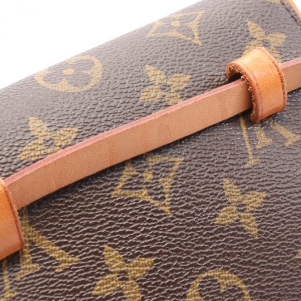 5 Louis Vuitton Pochette Monogram Body Bag Waist Bag Brown