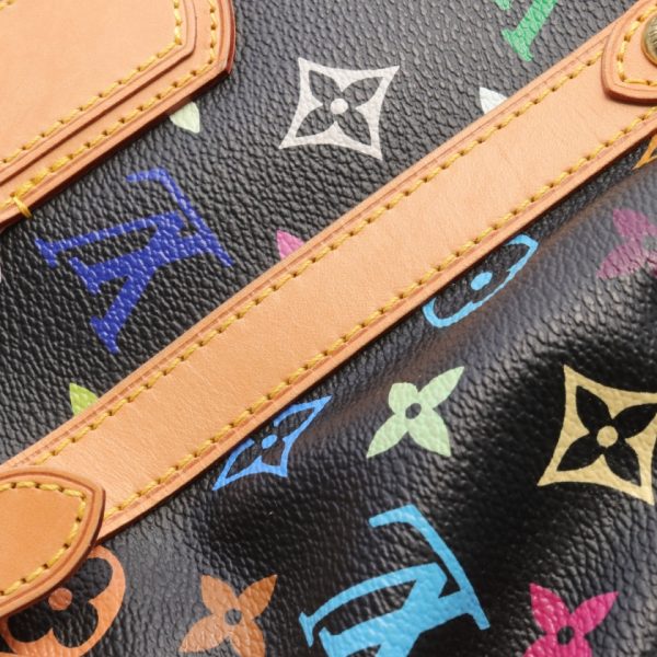 5 Louis Vuitton Theda GM Monogram Noir Multicolor Black